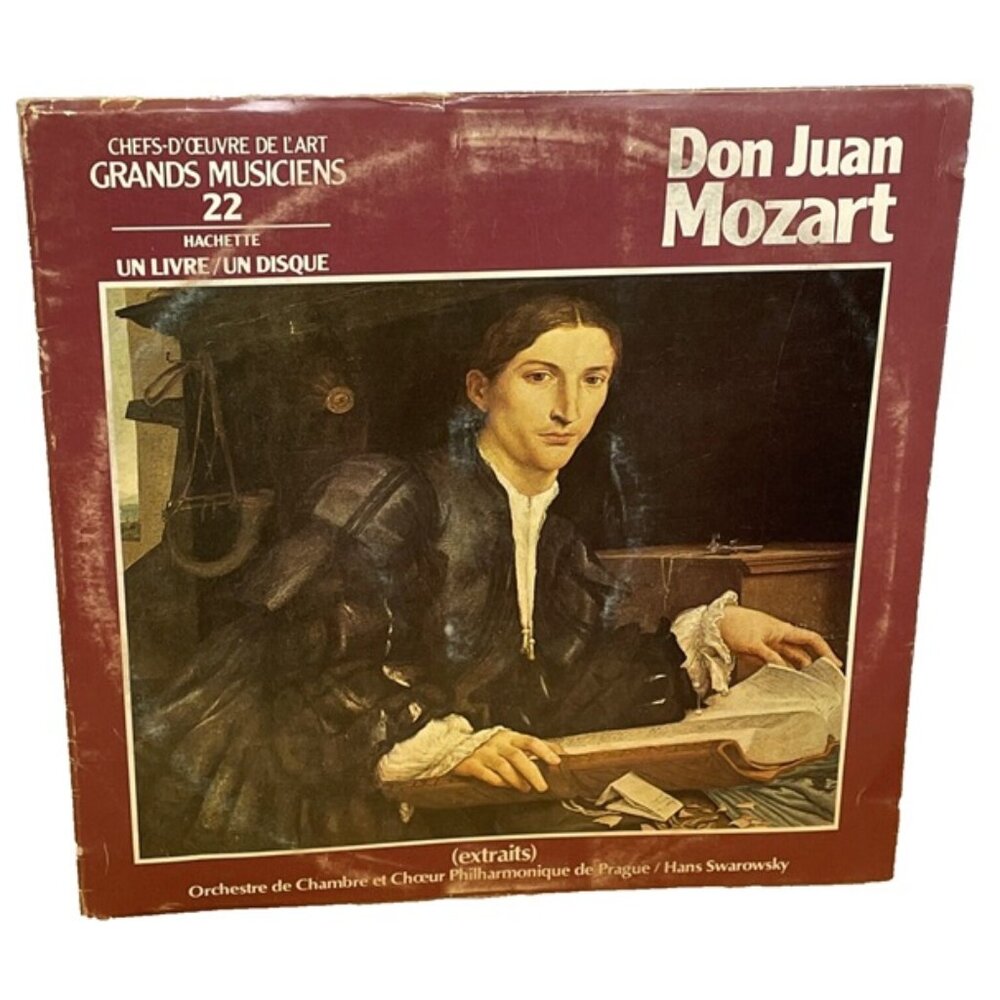 Mozart Don Juan (Extraits) (Vinyl, 1980) Hachette VG+ LP Record Album